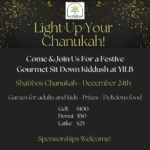 Chanukah Sit-Down Kiddush at YILB